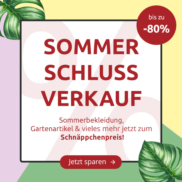 Sommerschlussverkauf