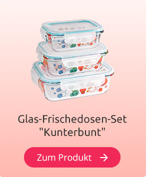 Glas-Frischedosen-Set 
