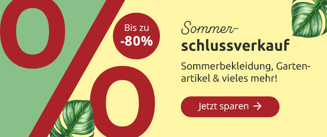 Sommerschlussverkauf