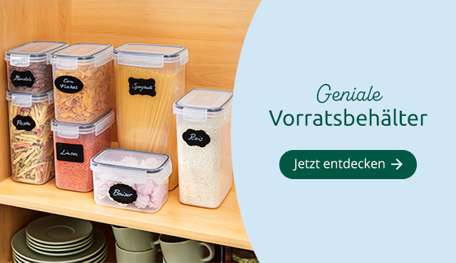 Geniale Vorratsbehälter