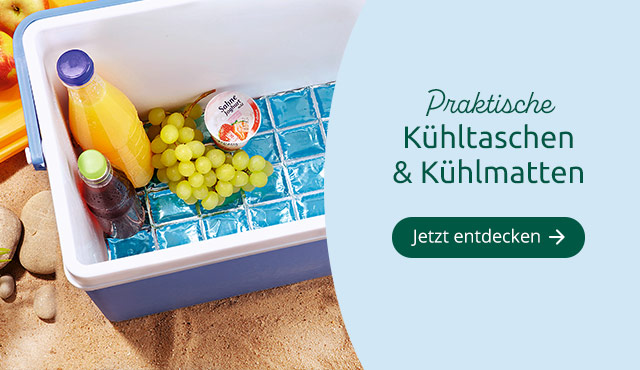 Praktische Kühltaschen & Kühlmatten