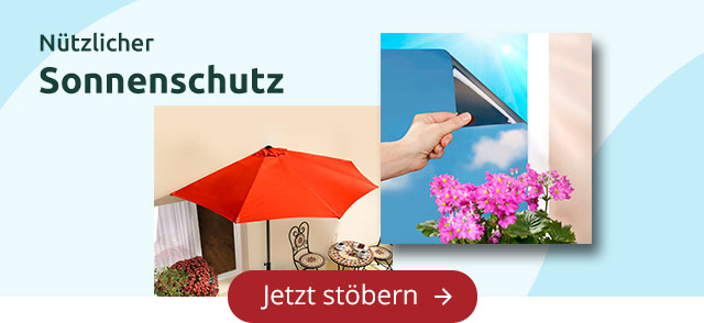Nützlicher Sonnenschutz