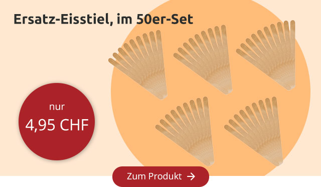 Ersatz-Eisstiel, im 50er-Set