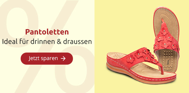 Pantoletten reduziert