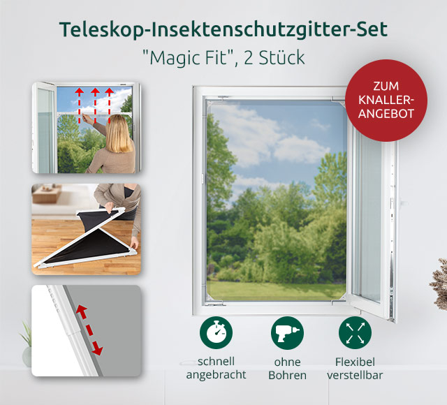Insektenschutzgitter-Set