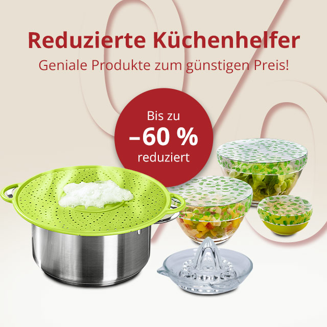 reduzierte Küchenhelfer