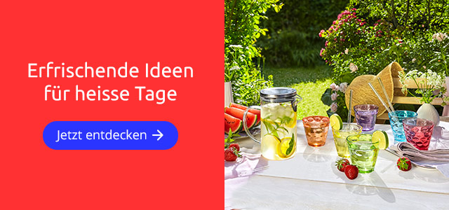 Erfrischende Ideen für heiße Tage