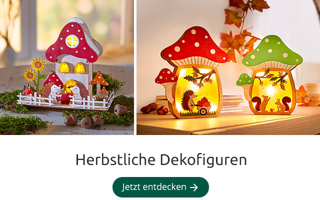 Herbstliche Dekofiguren