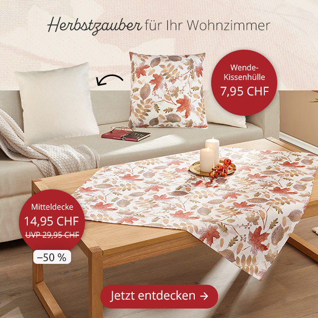 Herbstzauber für Ihr Wohnzimmer
