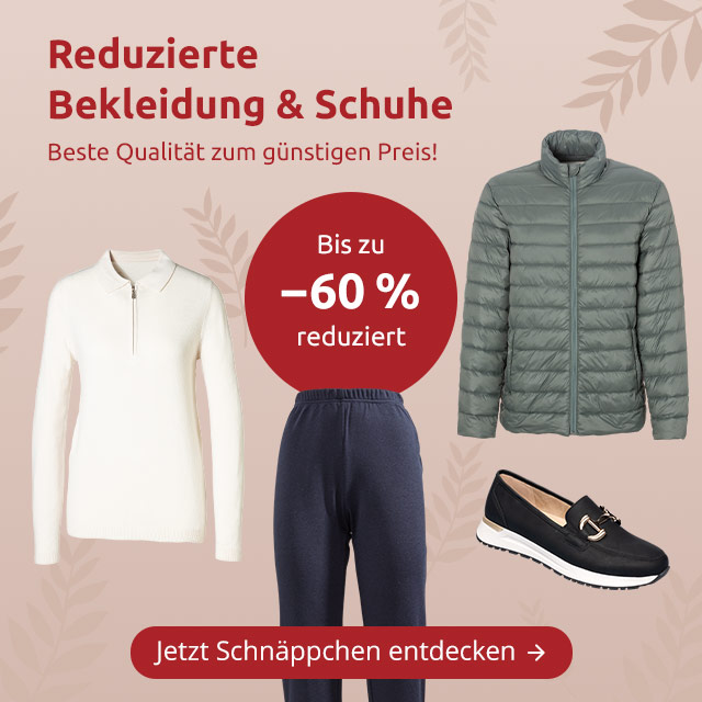 Reduzierte Bekleidung & Schuhe