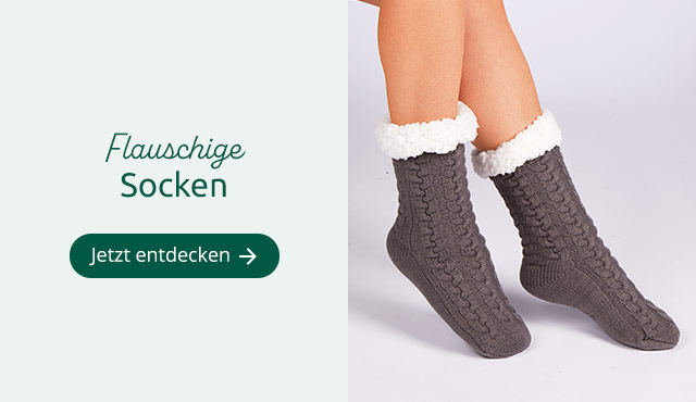 Flauschige Socken