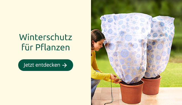 Winterschutz für Pflanzen
