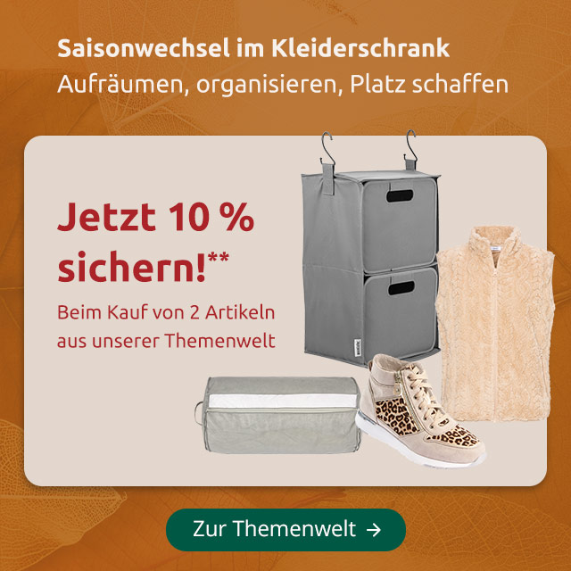 Saisonwechsel im Kleiderschrank