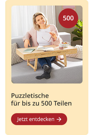 Puzzletische bis zu 500 Teilen
