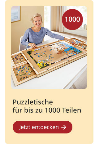 Puzzletische bis zu 1000 Teilen