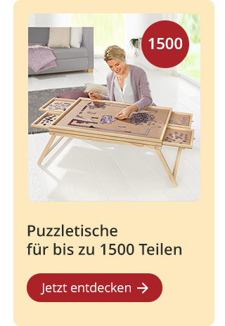 Puzzletische bis zu 1500 Teilen