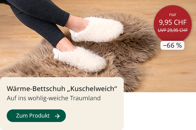 Wärme-Bettschuh „Kuschelweich“