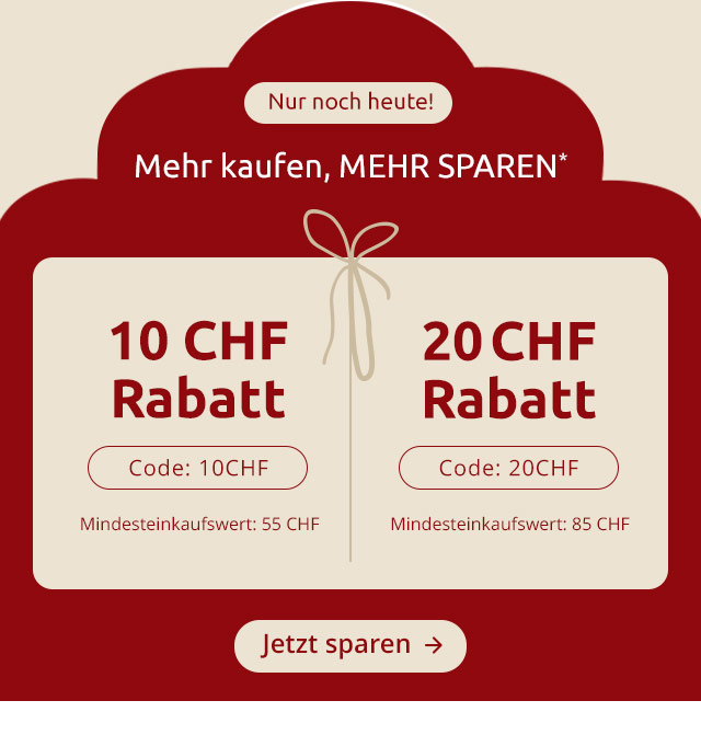 Mehr kaufen, mehr sparen!*