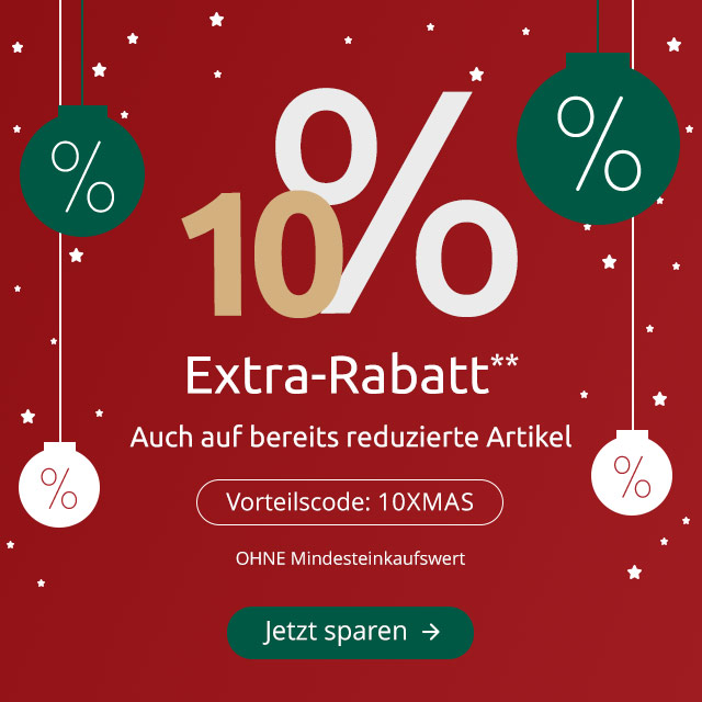 10 Prozent Extra Rabatt
