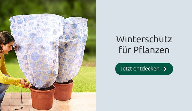 Winterschutz für Pflanzen