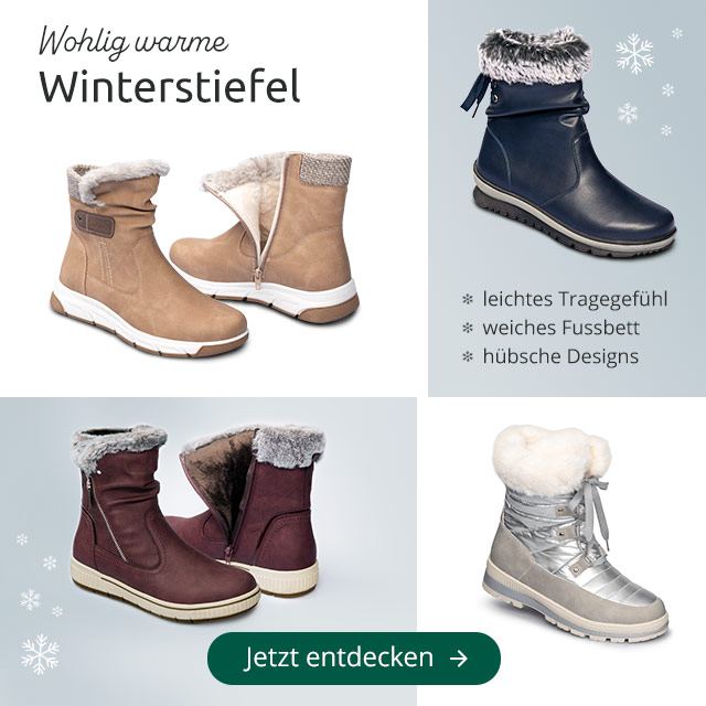 Wohlig warme Winterstiefel