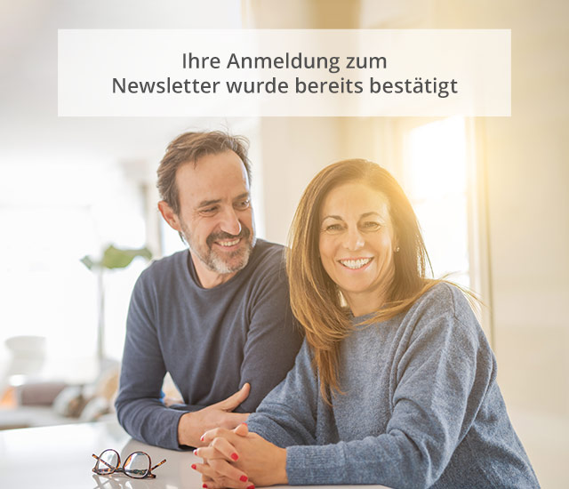 Ihre Anmeldung zum Newsletter wurde bereits bestätigt