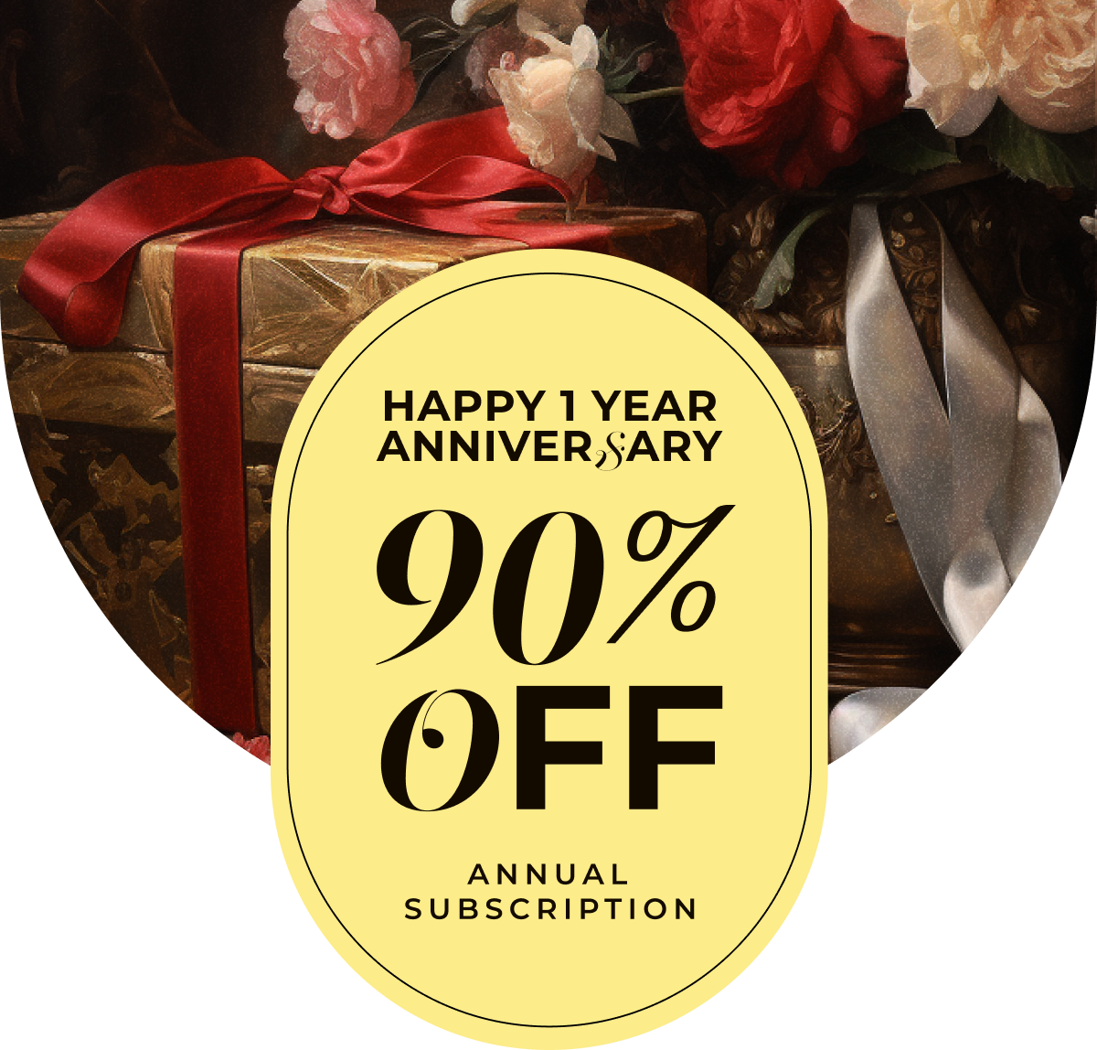 Happy Anniversary - 90% OFF PRO+ annual subscription