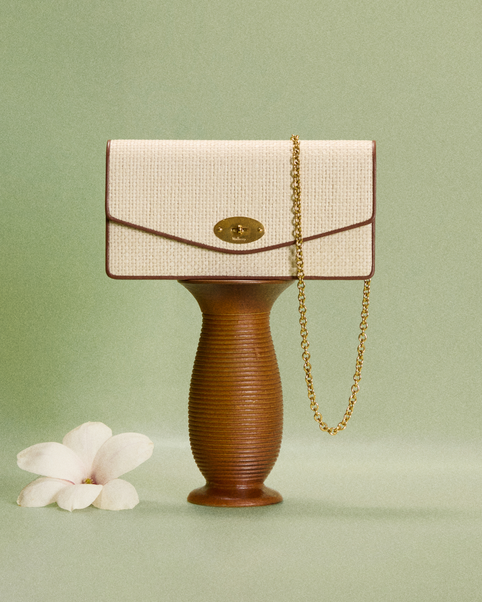 Raffia Darley Clutch