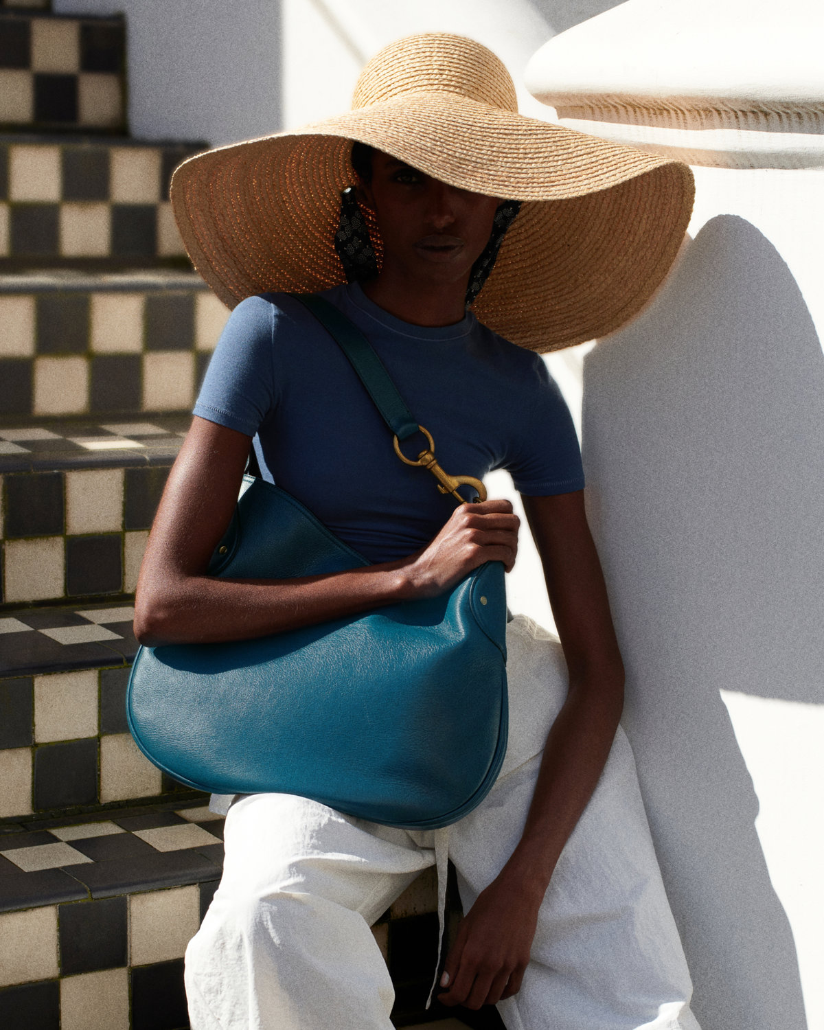 Hackney Shoulder Bag in Out of the Blue