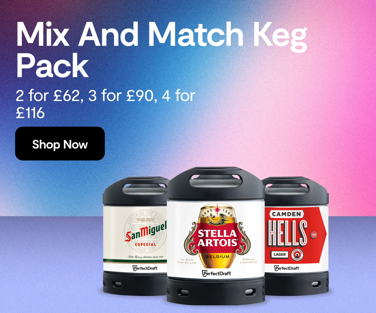 Mix N Match Keg Pack