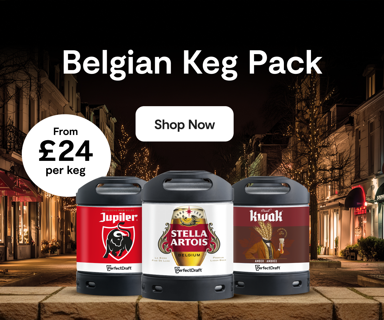Belgian Keg Pack