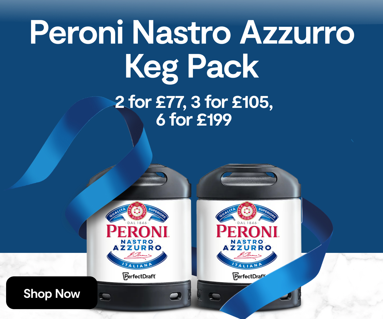 Peroni Nastro Azzurro Keg Pack