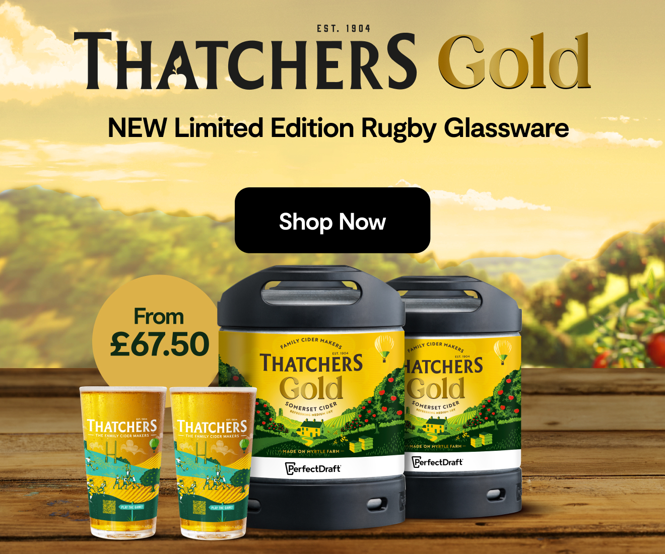 Thatchers Keg Pack