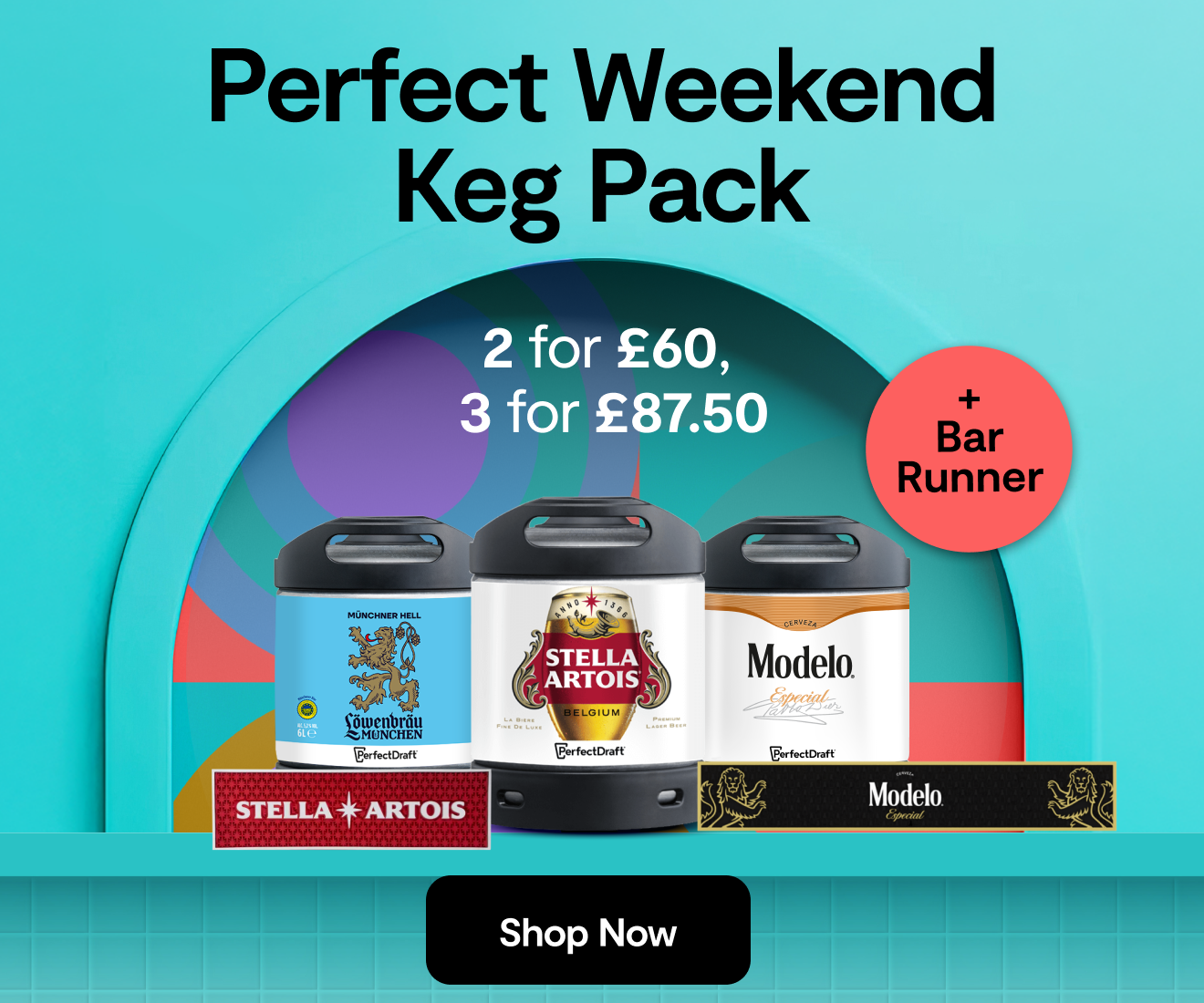 The Perfect Weekend Keg Pack