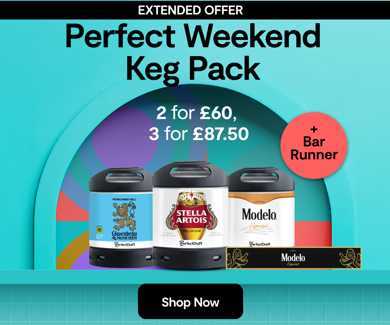 Perfect Weekend Keg Pack