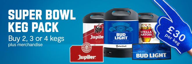 Super Bowl Keg Pack