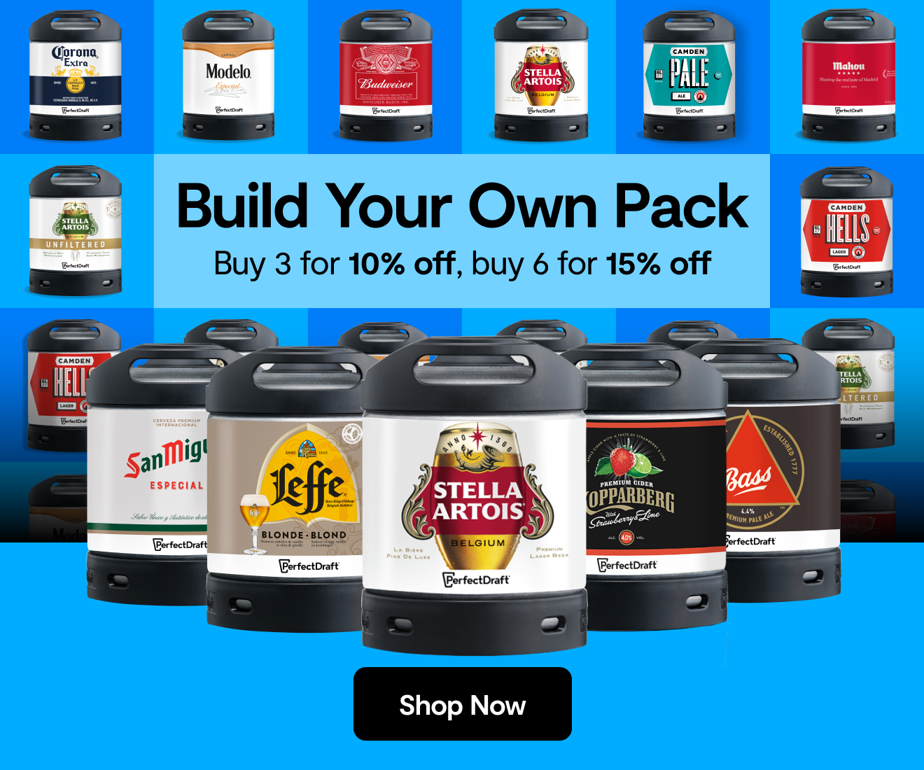 Build Your Own Keg Pack