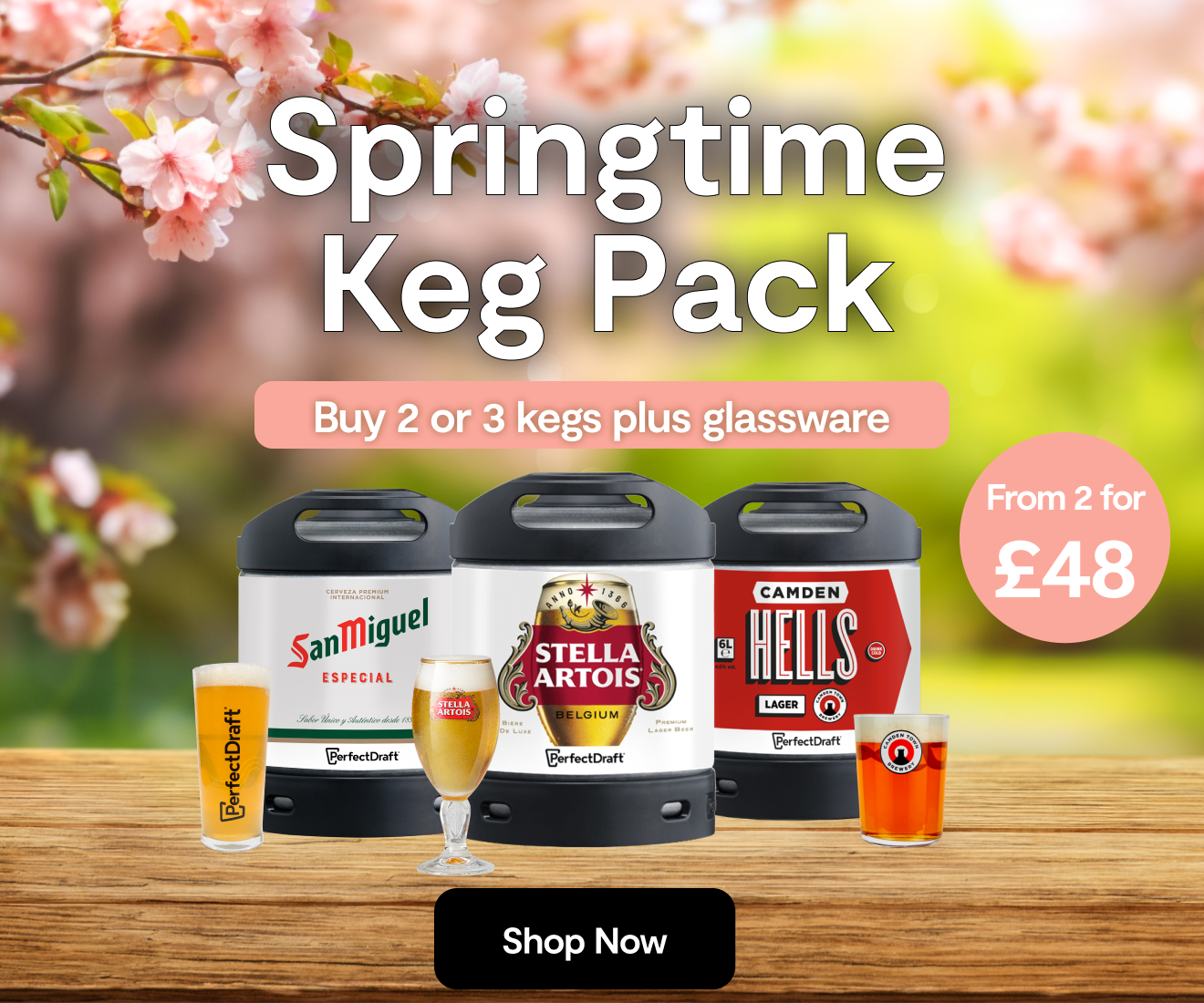 Springtime Keg Pack