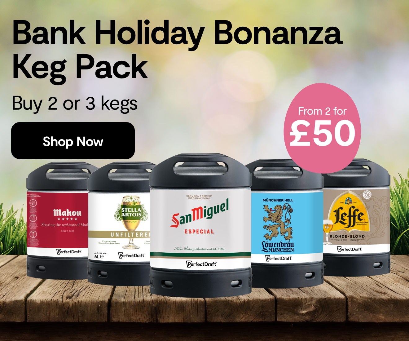 Bank Holiday Bonanza Keg Pack