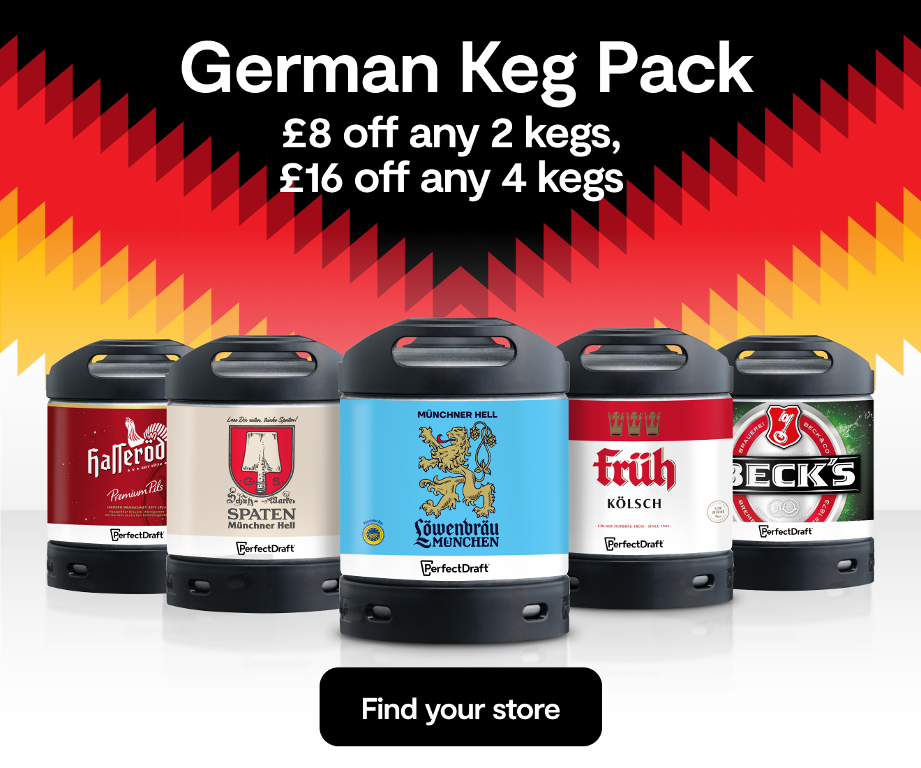 Germand Keg Pack