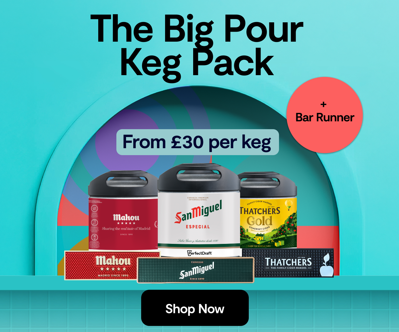 The Big Pour Keg Pack