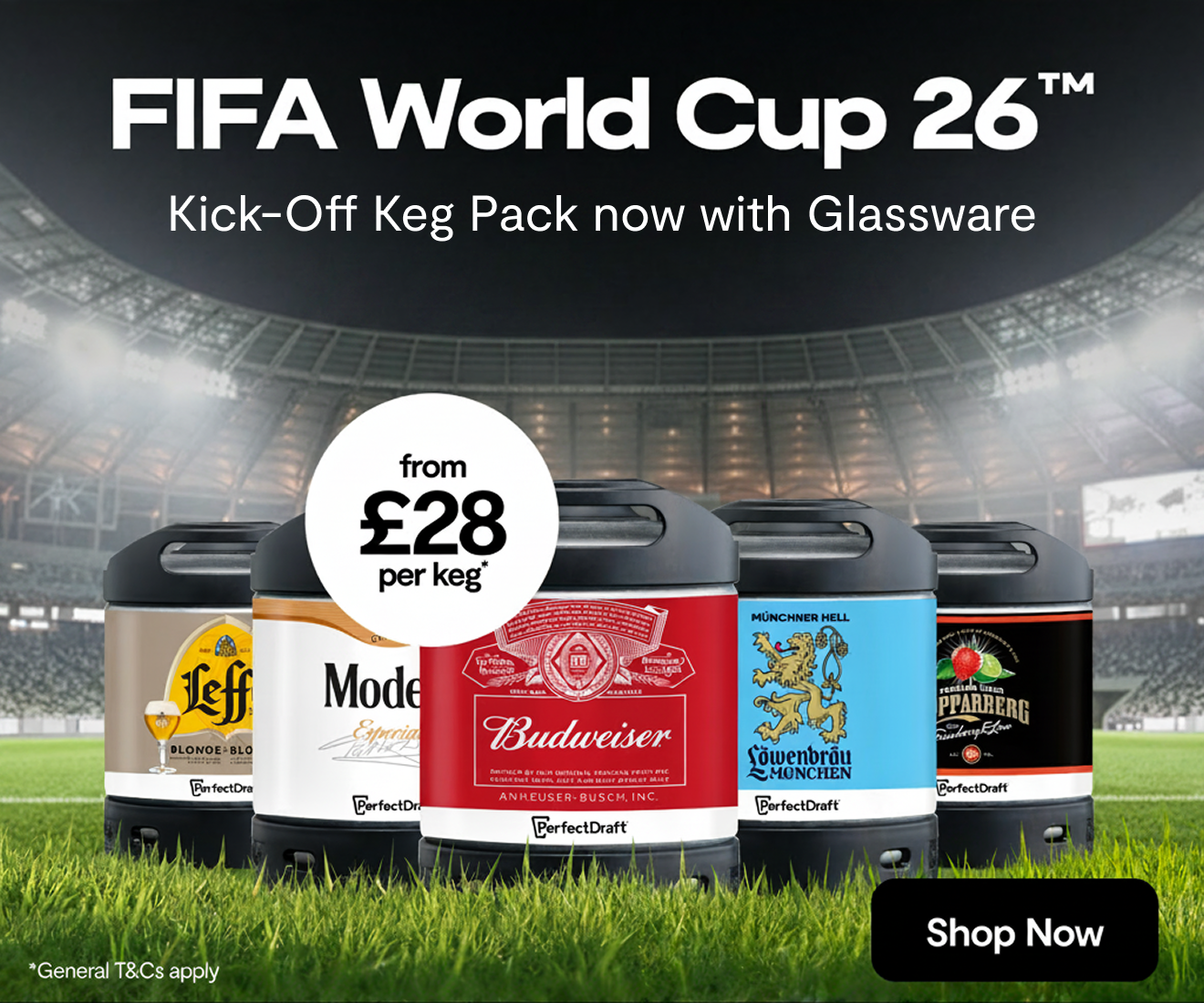 Kick Off Keg Pack