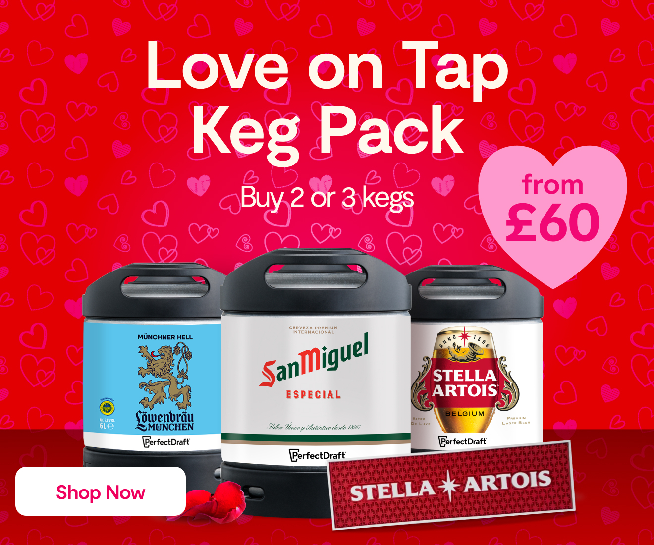 Love On Tap Keg Pack