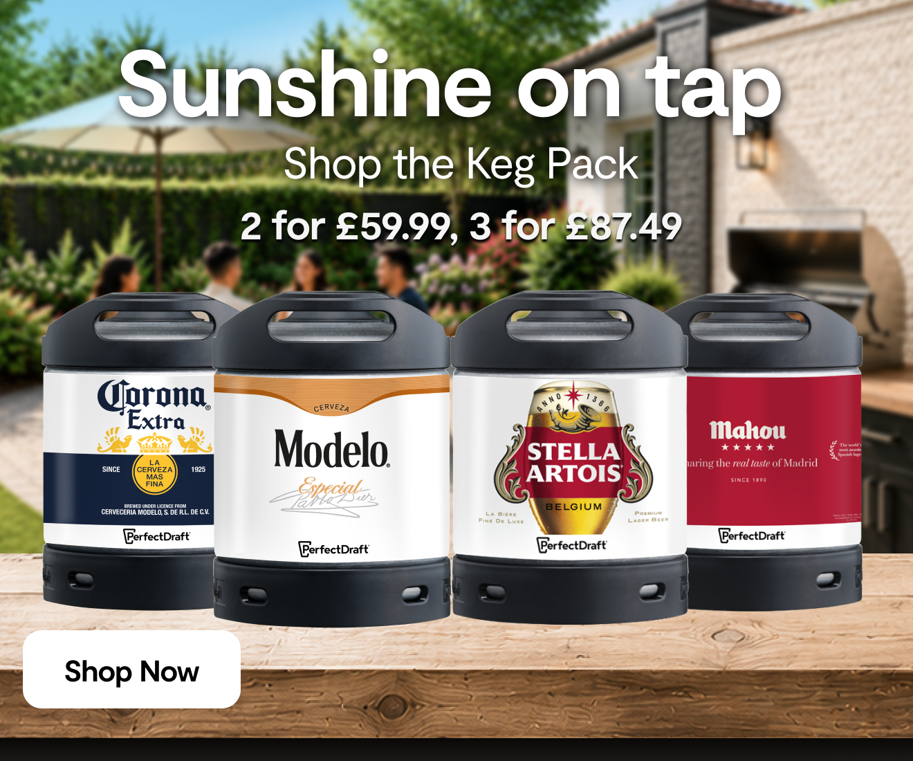 Sunshine keg pack