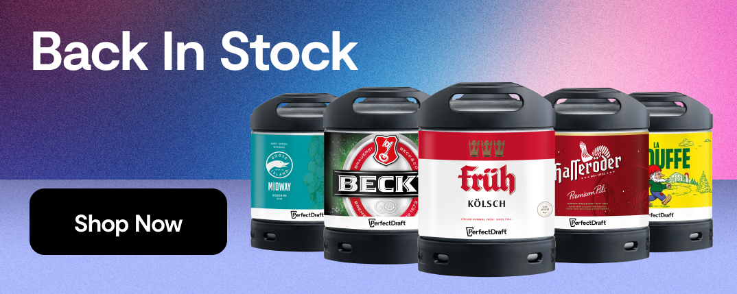 Back in stock kegs