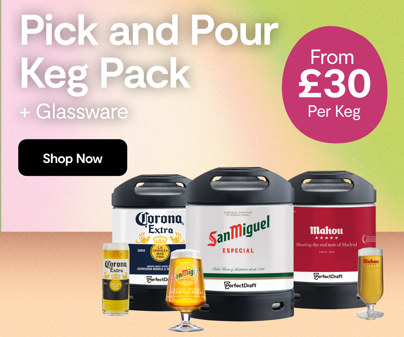 Pick N Pour Keg Pack