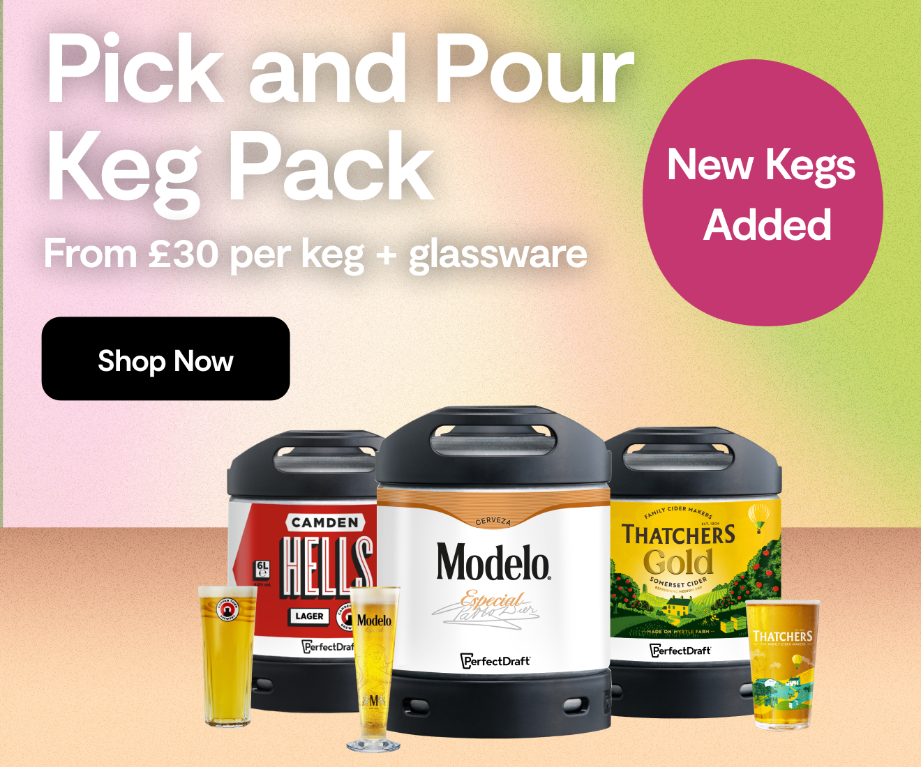 Pick N Pour Keg Pack