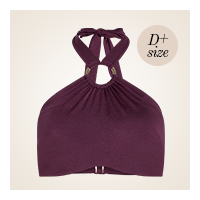 strapless bikini top D+