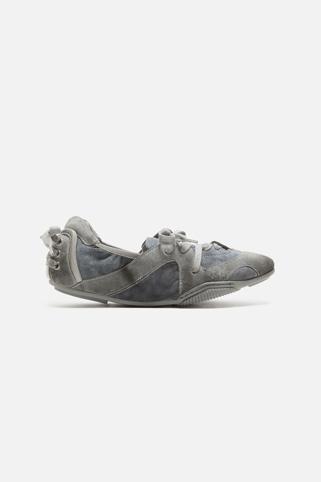 Lace-up Ballerinas