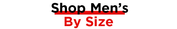 Shop Men's by size